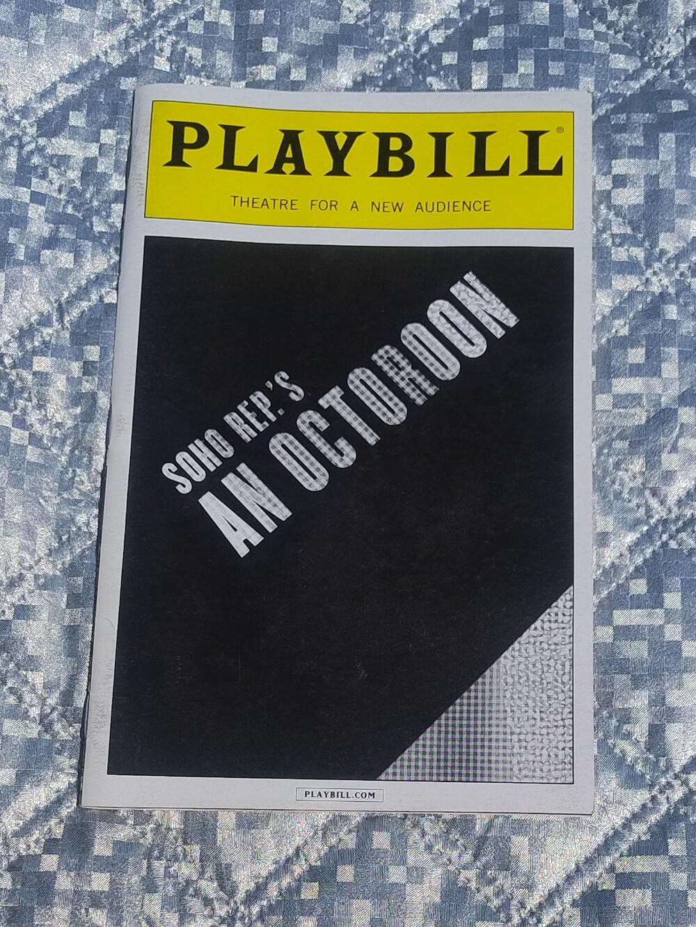 Collectible Playbill Soho Rep's Octoroon